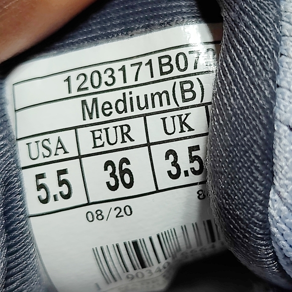 Brooks Glycerin 18 Women's Sneakers Cool Blue Running Shoes Size 5.5 - Picture 9 of 9